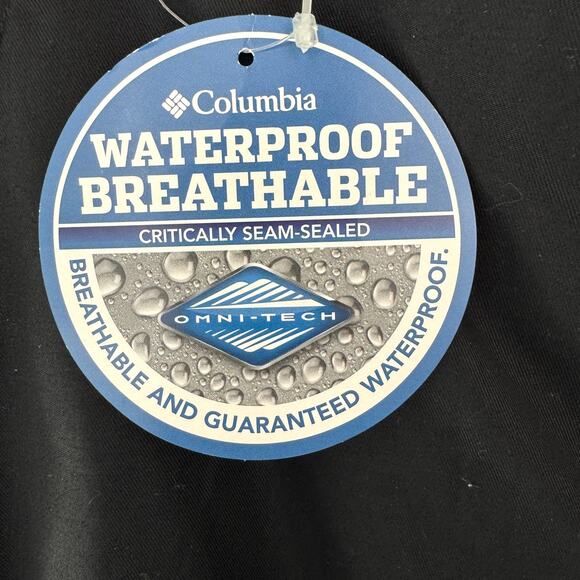 Columbia Mens Bugaboo II Pants Sz M Short Waterproof Omni Tech Winter Snow Black - Picture 4 of 9